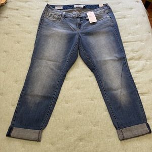 Torrid Cropped Boyfriend Jeans